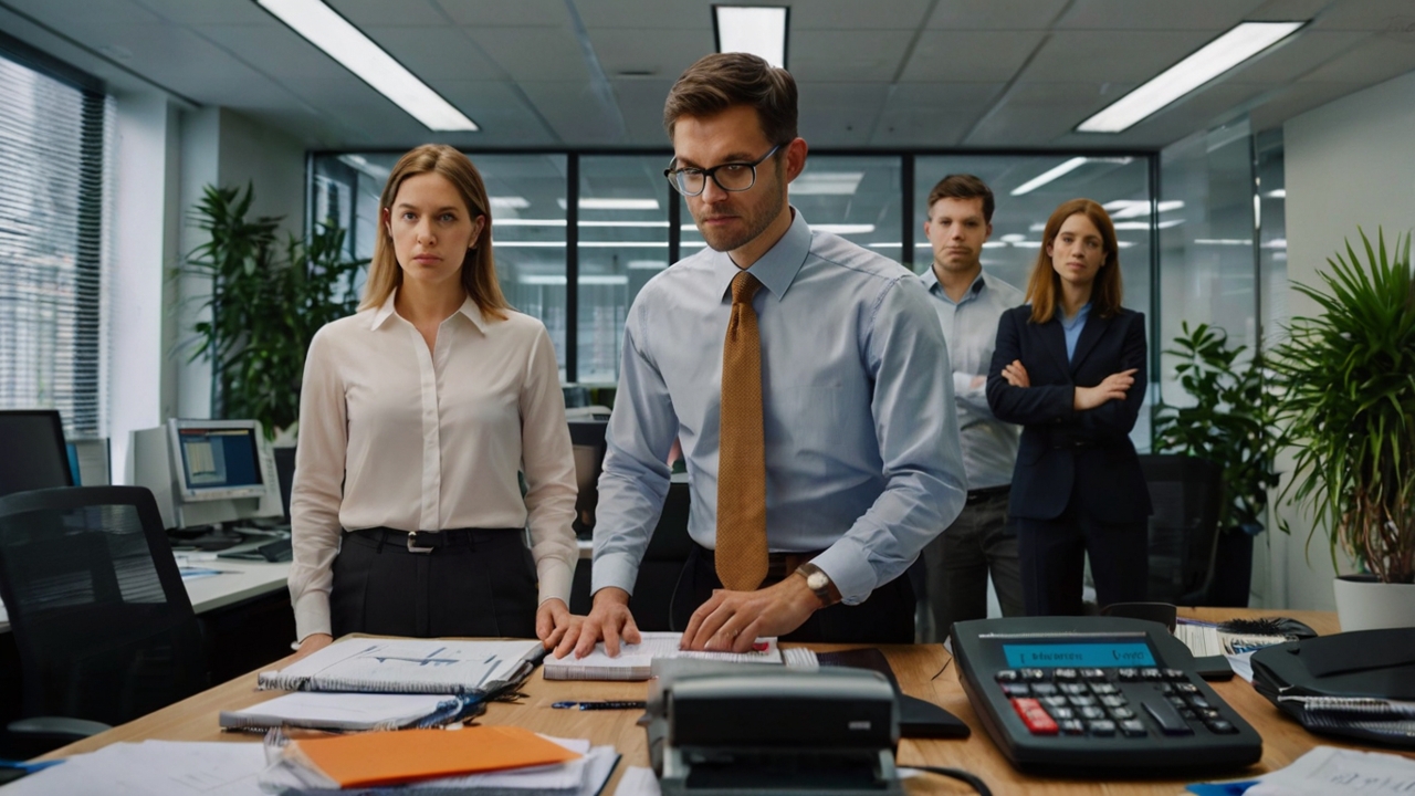 Financial audit team
